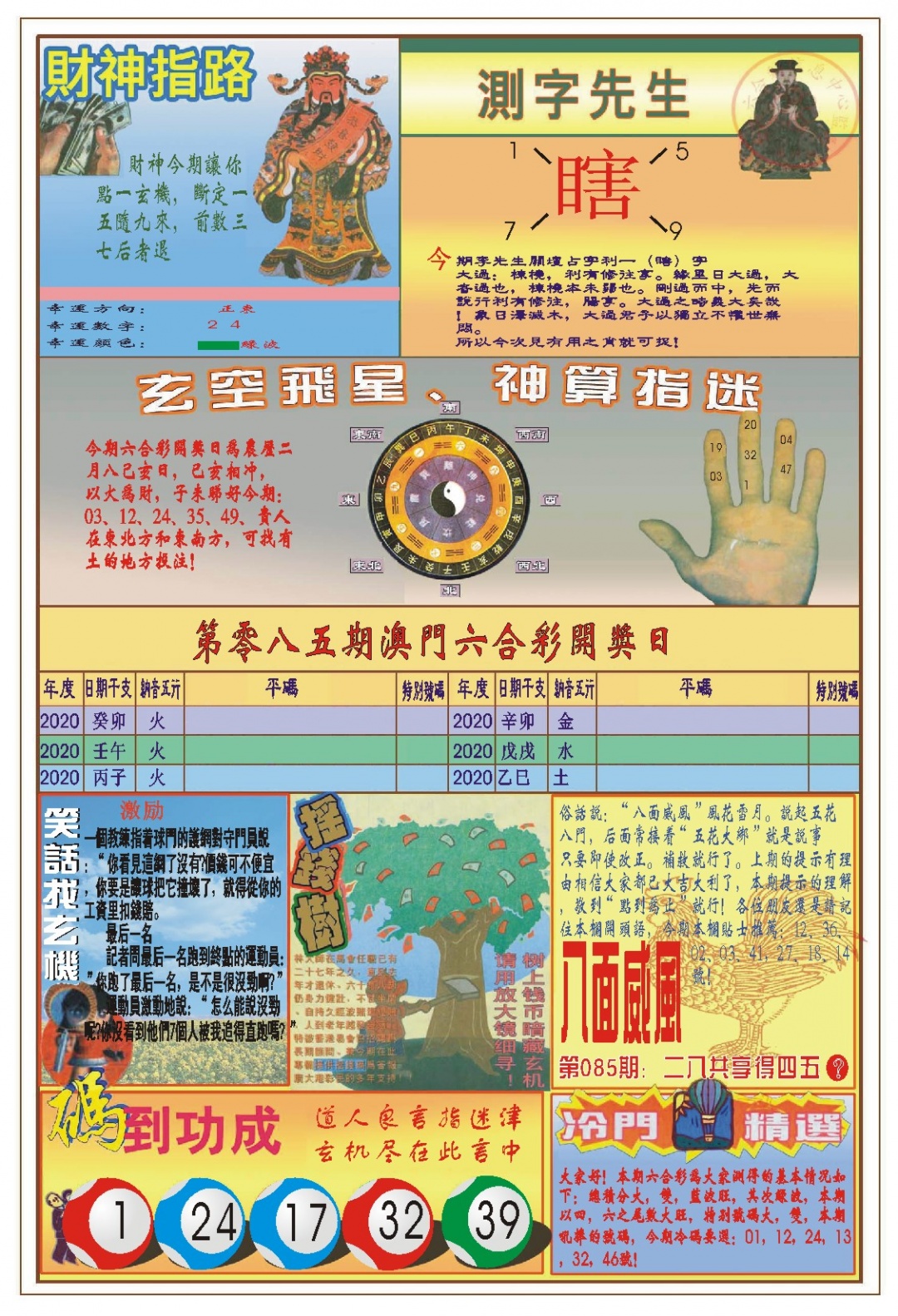 085期(新版)四柱预测B[图]