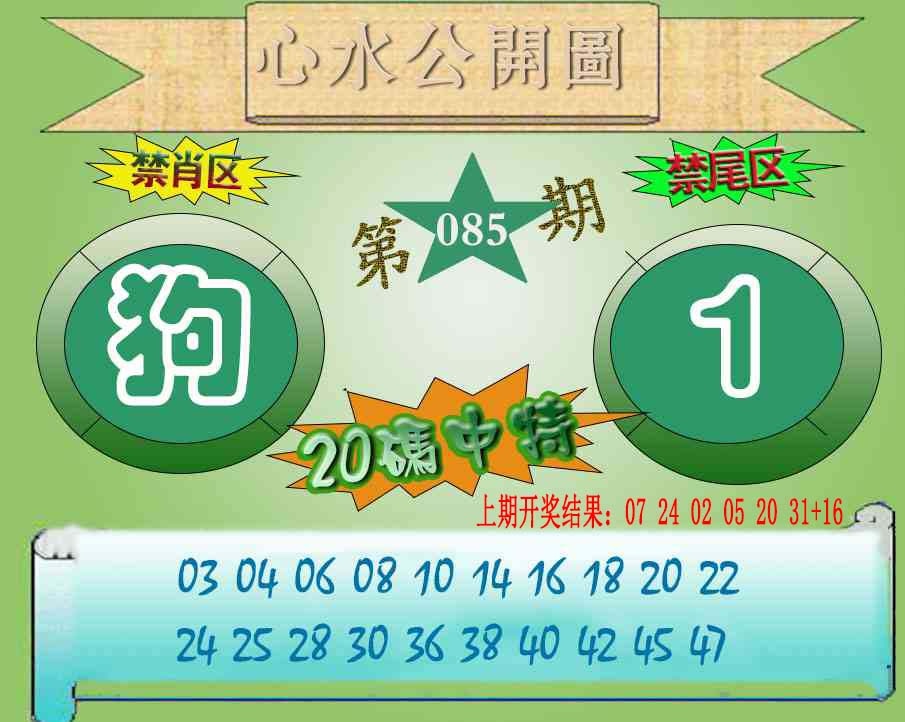 085期心水公开图[图]